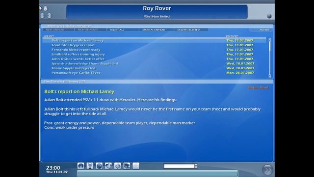 Championship Manager 2007 Part 2 - THE INJURY смотреть онлайн