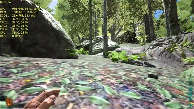 ARK: Survival Evolved v248 On AMD Radeon R7 240 2GB DDR3 | 768p | LOW | FPS - TEST смотреть онлайн