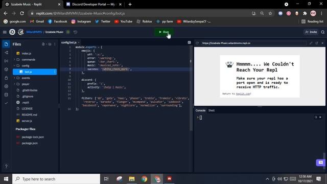How to make Music BOT w/ BUTTONS! & FILTERS! | No Coding | Repl 24/7 смотреть онлайн
