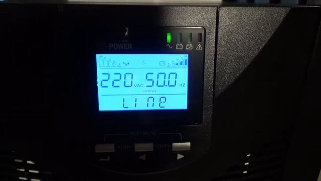 ИБП N-Power 20 кВА трехфазный Pro-Vision Black M20000 3/1. Запуск