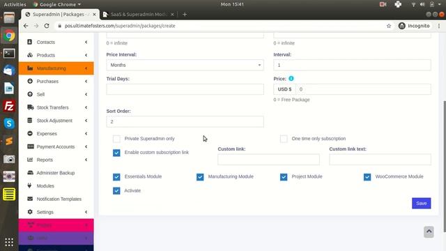 [ MODULE ] SaaS and superadmin module for UltimatePOS смотреть онлайн