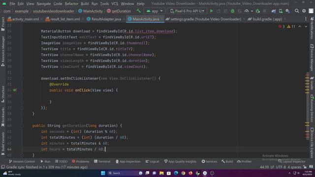 How to Create an Android App to Download YouTube Videos in Android Studio using Java смотреть онлайн