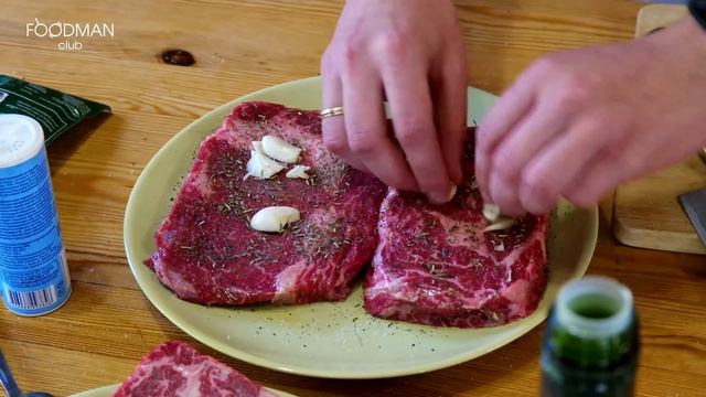 Стейк Рибай. Готовим на гриле. Специально для Foodman.club