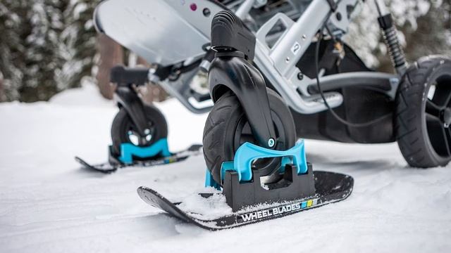 Лыжи для коляски на колеса смотреть онлайн