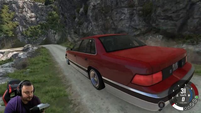 KÖY YOLUNA DİP BASIK ARAÇ İLE GİRMEK // BeamNG.drive // Logitech G29 смотреть онлайн