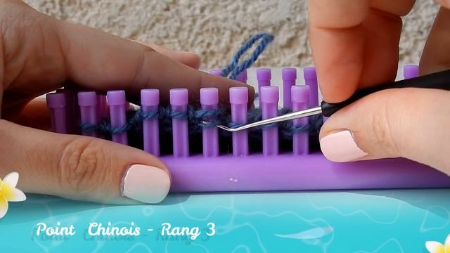 Tricotin - Tuto Points oeillet et chinese waves + Crop Top / Tank top Loom Knitting (DIY Action) смотреть онлайн