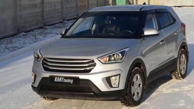 Hyundai Creta решётка радиатора "КАRT" смотреть онлайн