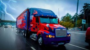 Оптимус прайм, это ты_ Воссоздали грузовик из Трансформеров!