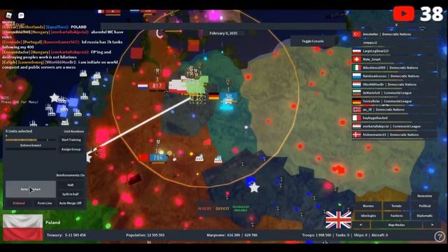 ROBLOX Rise of Nations WW3 Event (Cold War Map) смотреть онлайн