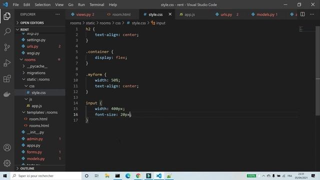 Room Rent service with Django and leaflet js part 1 смотреть онлайн