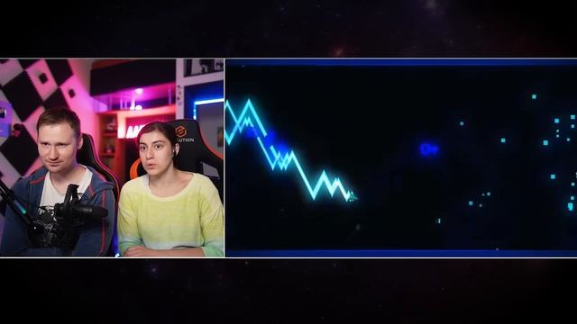 Реакция на Самые сложные уровни в Geometry dash смотреть онлайн