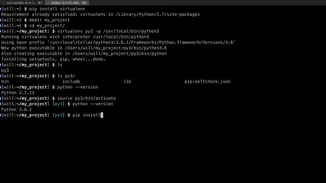 Python Tutorials - Python for Beginners part-2 [2021] | Virtual Environment in Pthon | DeveloperTec смотреть онлайн