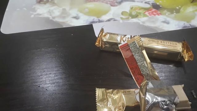 KitKat Новый вкус.Золотой цвет.Мой обзор