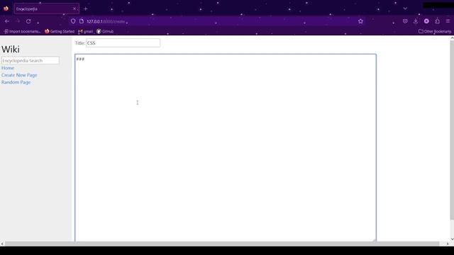 Cs50's introduction to web programming with java script and python, Project 1 wiki смотреть онлайн