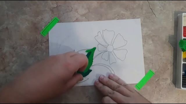 Пархающая бабочка | Мастер-класс по рисованию в технике пластилинографии смотреть онлайн