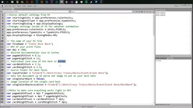 Walkthrough of Photoshop Deck Layout Script смотреть онлайн