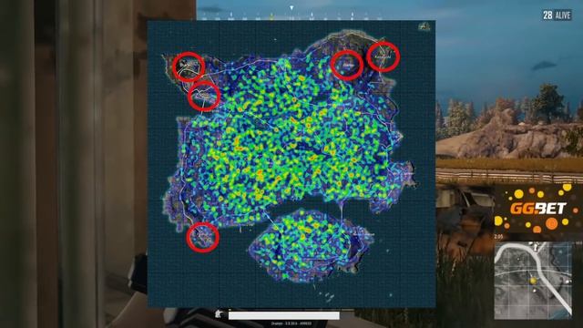 PUBG КАК УЗНАТЬ ГДЕ БУДЕТ ЗОНА? МОЖНО ЛИ ПРЕДСКАЗАТЬ КУДА СОЙДЕТСЯ КРУГ В ПУБГ? смотреть онлайн