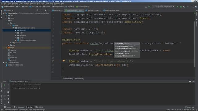 Procedimientos Almacenados (Stored Procedures) con Spring-Boot y MariaDB/MySQL смотреть онлайн