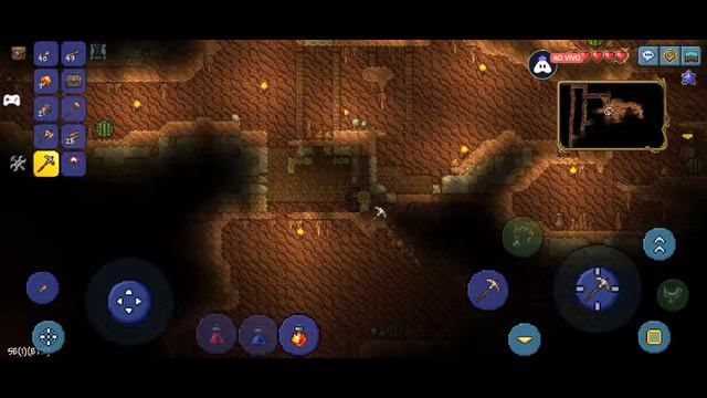 Terraria Mobile Com Textura (TL PRO) Em Um Novo Mundo No Master. смотреть онлайн