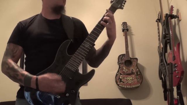 Carcass - Incarnated Solvent Abuse guitar cover смотреть онлайн