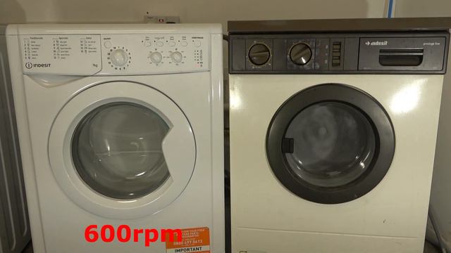 Spin Race - 1987 Indesit Vs 2023 Indesit Spin Only
