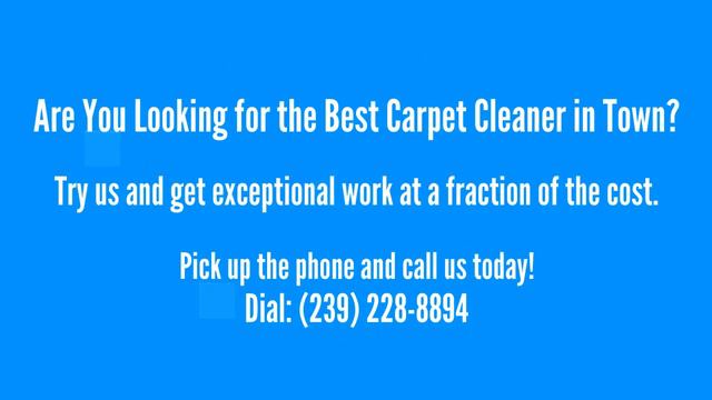 Looking for Carpet Cleaning Services in Estero, FL? смотреть онлайн