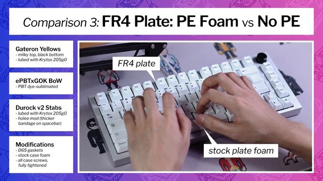 GMMK Pro Mods part 2: PE Foam, Tempest Tape, Holee, D65 Gaskets (with Comparison Sound Tests) смотреть онлайн