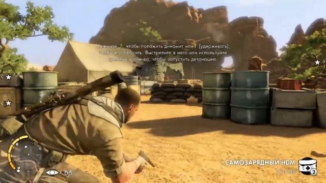 Sniper elite 3 - угарное прохождение игры моего детства / миссия Осада Тобрука (обучение) смотреть онлайн