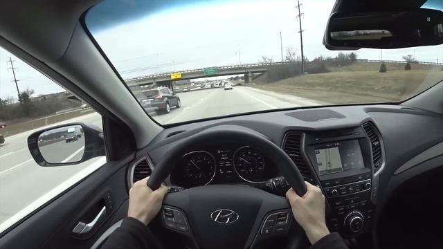 2018 Hyundai Santa Fe Sport 2.0T Ultimate AWD - POV Driving Impressions (Binaural Audio)