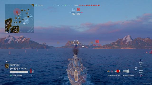 World of Warships: Legends | KrimsonTiger Battle 59 | St. Louis смотреть онлайн