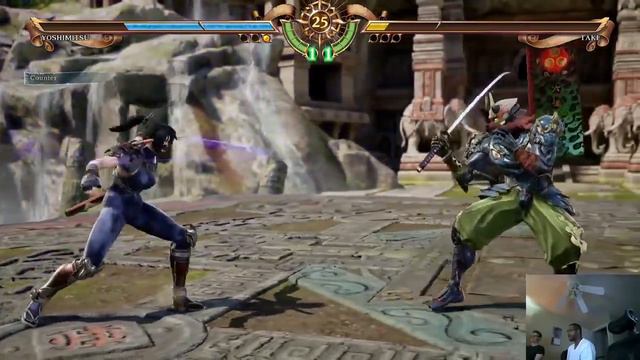 Signia (Yoshimitsu) vs. Tomahawk (Taki) | Soul Calibur VI Sneak Preview [07.26.18] смотреть онлайн