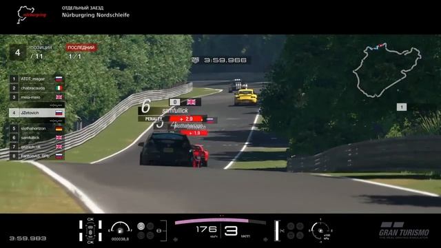 Hot Race 400 hp| Ferrari GTO 84' | Nordschleife |Gran turismo sport смотреть онлайн