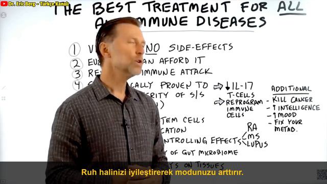 TÜM Otoimmün Hastalıklar İçin En İyi Tedavi | Dr.Berg Türkçe смотреть онлайн