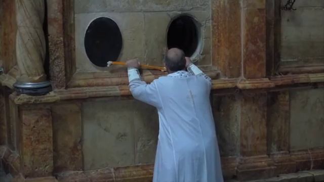 СХОЖДЕНИЕ БЛАГОДАТНОГО ОГНЯ 2020 ИЕРУСАЛИМ