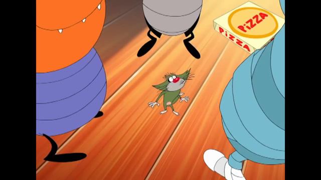 हिंदी Oggy And The Cockroaches - Inside Out (S03E16) - Hindi Cartoons For Kids