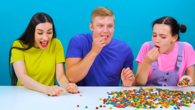 Большая, Средняя или Маленькая тарелка Челлендж | Смешные моменты от RaPaPa Challenge смотреть онлайн