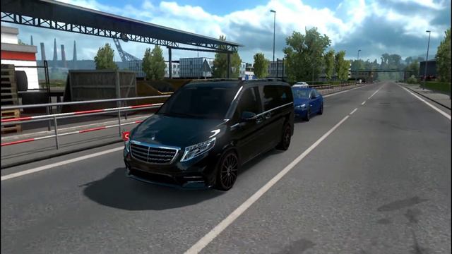 Ets 2 Mercedes Benz Vito V-Class 2018 Modu (1.35) смотреть онлайн