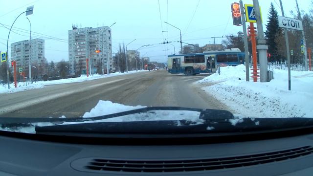 I ride around the city of Kemerovo November Катаюсь по городу Кемерово 25 ноября 2021 №2 смотреть онлайн