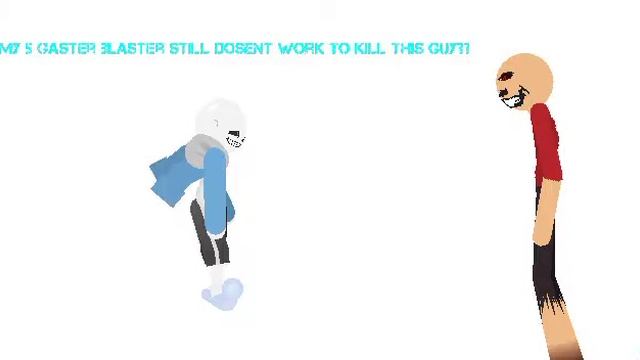 Sans Vs King demon stick nodes fight смотреть онлайн