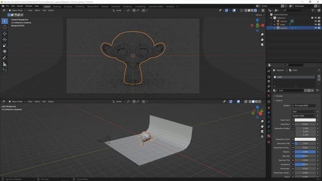 3 Point Lighting Setup | Blender studio lighting tutorial for beginners смотреть онлайн