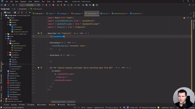 7.Mirage Mock Server in tests смотреть онлайн