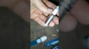 Новинка-иридиевые свечи зажигания на рено логан!