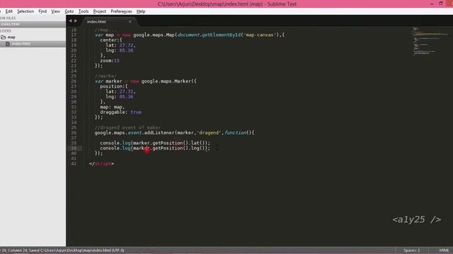 js google maps api - marker drag event, getPosition lat, lng to form fields смотреть онлайн