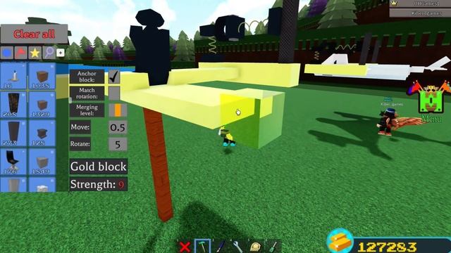 Самолёт Кибера. Постройки подписчиков в Build a boat Roblox. смотреть онлайн