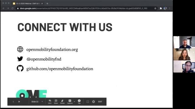 Intro to the Open Mobility Foundation and Mobility Data Specification (Webinar) смотреть онлайн