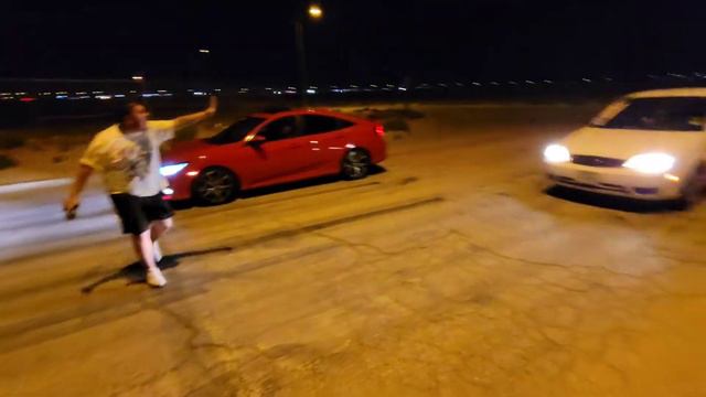 Race Night | Mazdaspeed3 Vs Civic SI (FC1) Vs Subaru WRX & more смотреть онлайн