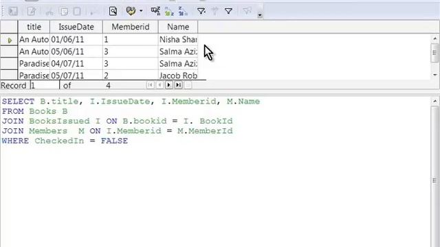 16 Create simple queries in SQL View II Tamil смотреть онлайн