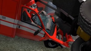 Тачки против бревенчатого моста #3 – BeamNG.Drive