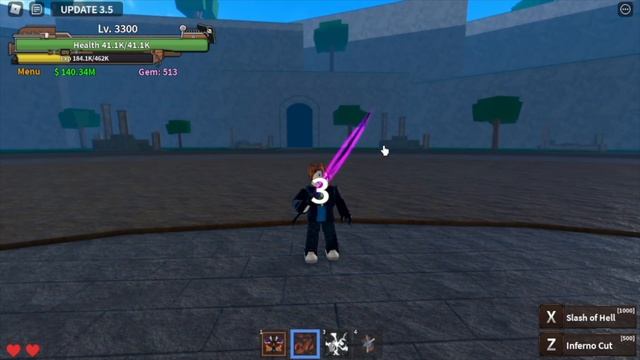 Hell Sword Revamp is OP |KING LEGACY |ROBLOX смотреть онлайн
