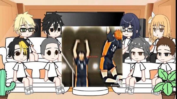 _Karasuno react to Hinata Shoyo as a new member_ !AU! /By:Dorie_ib